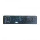 LG LBNC15221V Inverter Linear Name Plate - Genuine OEM