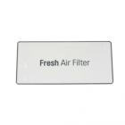 LG LFXS26596D Fresh Air Filter Cover Decor (White) Genuine OEM