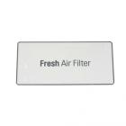 LG LRMXS2806D Fresh Air Filter Cover Decor (White) Genuine OEM