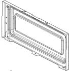 LG LTE4815BD Upper Oven Door Glass Frame - Genuine OEM
