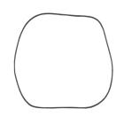 Samsung WF395BTPAWR/A2-0001 Washer Tub Gasket/Seal - Genuine OEM