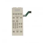 GE Part# WB27X10881 Membrane Switch (OEM) White