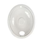GE Part# WB32X5102 Burner Bowl (OEM) 8 inch, Light Grey