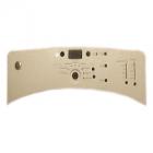 GE Part# WE19M1521 Control Panel Assembly (OEM) White