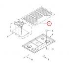 Whirlpool WCG51US6DW00 Grate Kit Genuine OEM