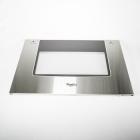Whirlpool WGE555S0BS03 Outer Door Glass-Panel (stainless steel) - Genuine OEM