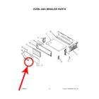 Amana AGR4230BAW3 Door Hinge - Genuine OEM