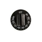 H3500PPW Black Thermostat Knob - Genuine OEM
