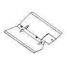 KitchenAid KFGD500EWH03 Burner Baffle - Genuine OEM