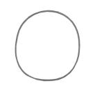 Maytag MDB7751AWW Air Seal - Genuine OEM