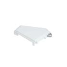 Maytag YMEDC465HW0 Left End Cap (White) - Genuine OEM