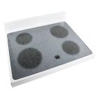 TES355TQ0 Main Glass Cooktop Replacement - Genuine OEM