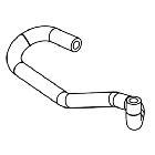 Whirlpool 7MWFW6621HC2 Drain Hose - Genuine OEM