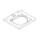 Whirlpool CAE2745FQ0 Top Panel - White - Genuine OEM