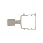 Whirlpool ED5NHGXVL01 Ice Dispenser Lever - White - Genuine OEM