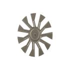 Whirlpool GBS279PVB02 Convection Fan Blade - Genuine OEM