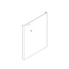 Whirlpool WDT750SAKV0 Door Panel - Genuine OEM