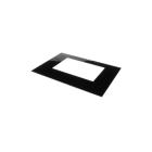 Whirlpool WFG515S0ED1 Outer Door Glass (Black) - Genuine OEM
