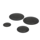 Whirlpool WFG525S0JT1 Burner Cap Set - Genuine OEM