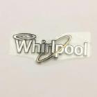 Whirlpool WRF532SNBM01 Whirlpool Logo Nameplate - Genuine OEM