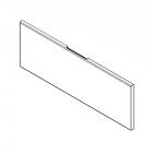 Whirlpool YWFE505W0JZ0 Drawer Panel - Genuine OEM