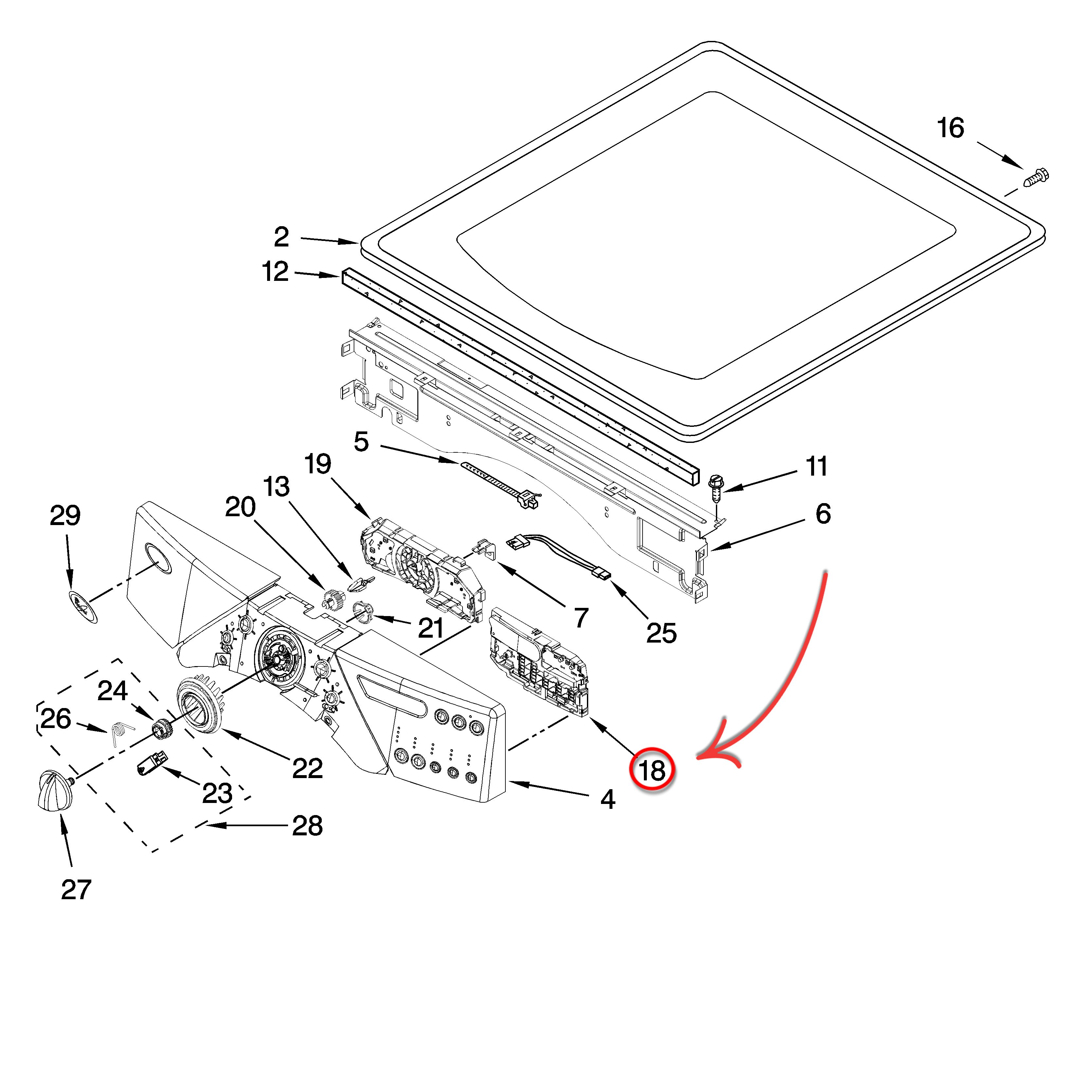 Wtw5000dw1 Parts Diagram