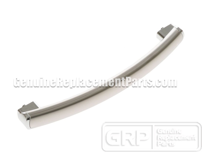 GE Part# WB15X20993 Microwave Door Handle Assembly (OEM) Stainless Steel Ge Microwave Handle Replacement Stainless Steel