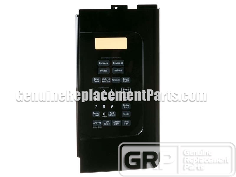GE JVM1540DM4WW Touchpad/Control Panel/Keypad -black - Genuine OEM