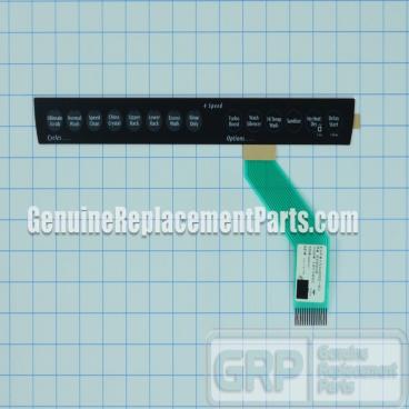 Frigidaire Part# 154489203 Touchpad-Button Overlay Assembly (OEM)