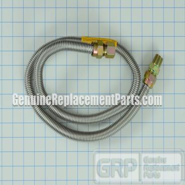 USD Products Part# 300-3132-48 Gas Connector (OEM) 5/8 Inch OD 1/2 Inch SS