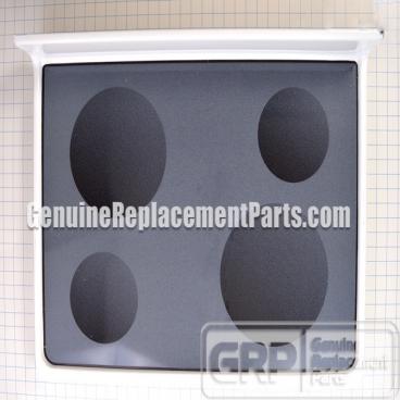 Frigidaire Part# 316531922 Glass Cook Top Panel (OEM) White and Black