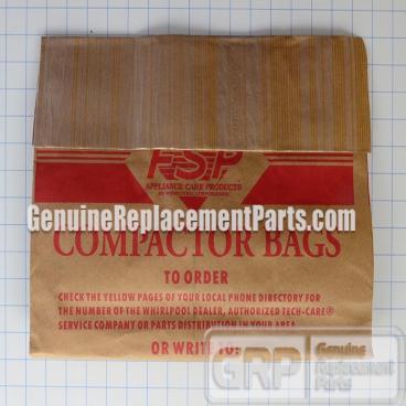 Whirlpool Part# 675186 Trash Compactor Bags (OEM) 15 Pack