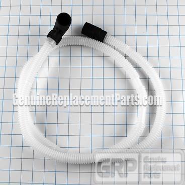 Whirlpool Part# 8531022 Drain Hose and Check Valve (OEM)