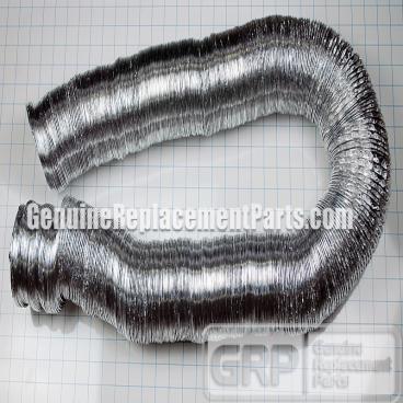 Deflecto Part# FO450 Aluminum Flex Duct (OEM) 4 Inch X50 feet