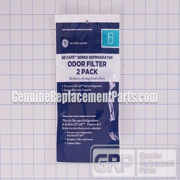 GE Part# ODORFILTER Odor Filter Cartridge (OEM) 2pk