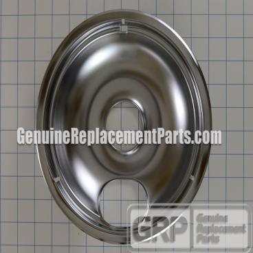 GE Part# PM32X113 Chrome Drip Bowl (OEM) 8 Inch