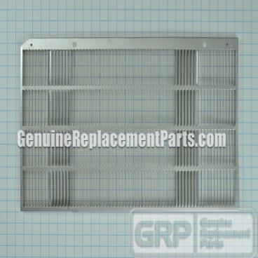 GE Part# RAG13A Air Conditioner Rear Grille (OEM) Aluminum