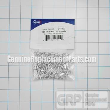 Supco Part# T1105 Non Insulated Quick Disconnect (OEM) 20PC