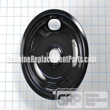 Whirlpool Part# W10290350RW Drip Bowl (OEM) Black