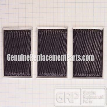 Whirlpool Part# W10355450 Charcoal Filter (OEM) 3 Pack