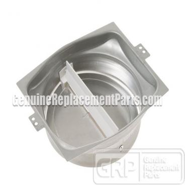 GE Part# WB02X11328 Connection Air Outlet (OEM) 6 Inch