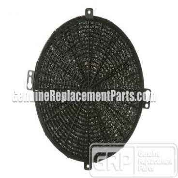 GE Part# WB02X27240 Hood Charcoal Filter (OEM)
