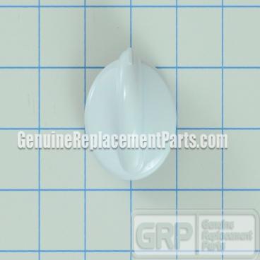 GE Part# WB03K10143 Top Burner Control Knob (OEM) White