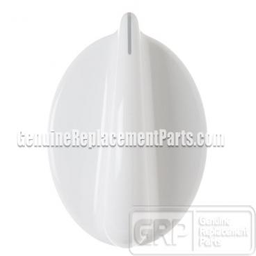 GE Part# WB-03T10079 Burner Control Knob (OEM) White