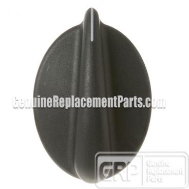 GE Part# WB03T10135 Burner Control Knob (OEM) Black