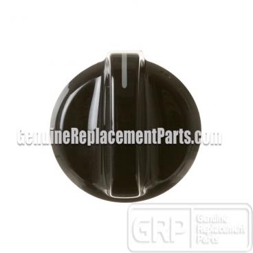 GE Part# WB03T10153 Gas Valve Knob (OEM) Black
