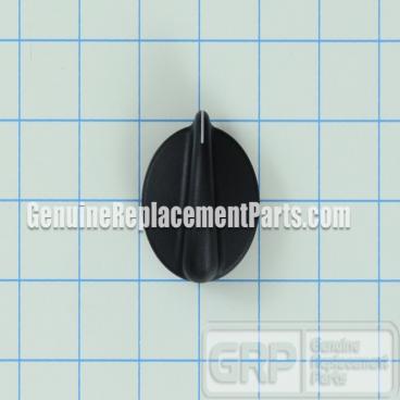GE Part# WB03T10171 Burner Control Knob (OEM) Black