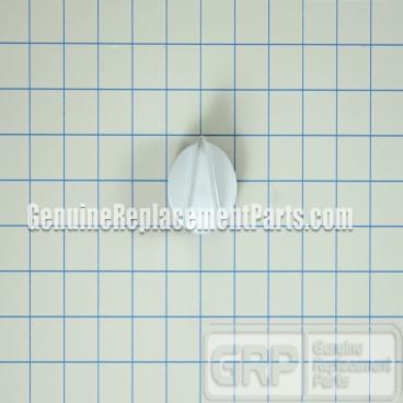 GE Part# WB03T10175 Burner Control Knob (OEM) White