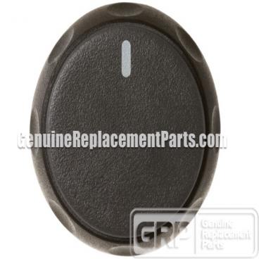 GE Part# WB03T10292 Scalloped Knob (OEM) Gy