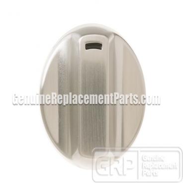 GE Part# WB03X23785 Knob (OEM) Stainless Steel